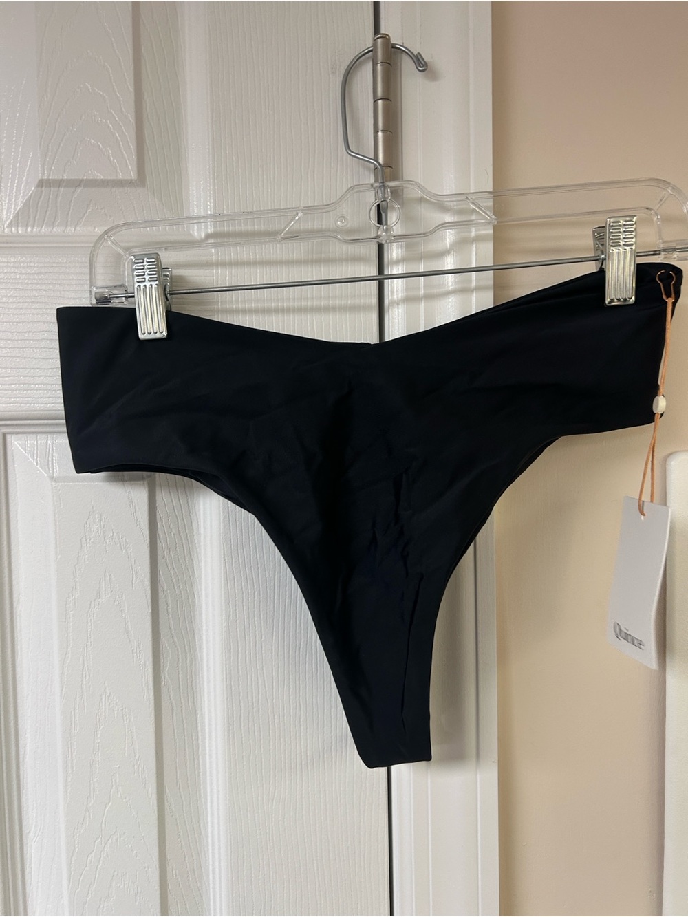 NWT Quince Italian High-Leg Bikini Bottom